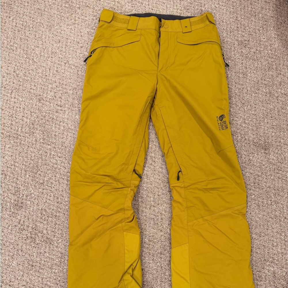Mountain Hardwear Vibrant Citron Gear FireFall/2 Insulated Pants